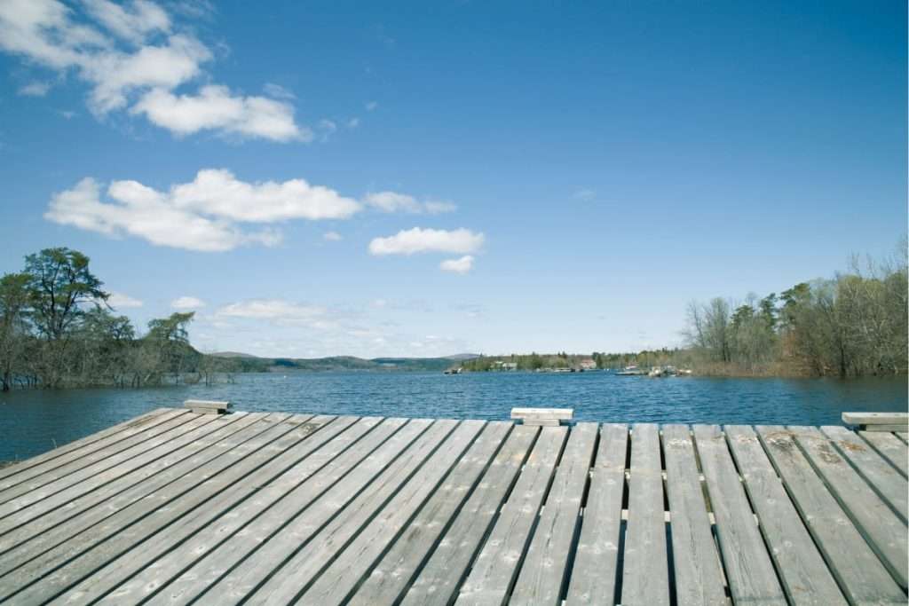 Brygga i strandskyddsområde
