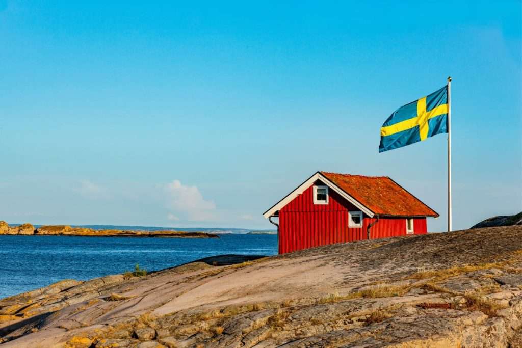 Hus i strandskyddsområde