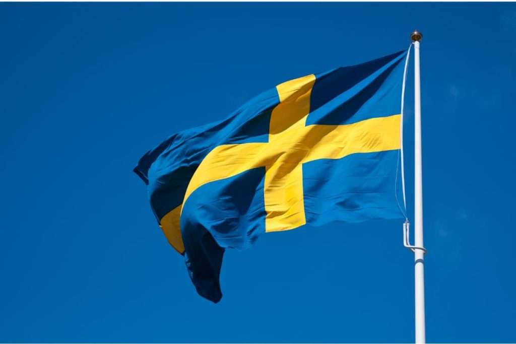 Flaggstång i strandskyddsområde