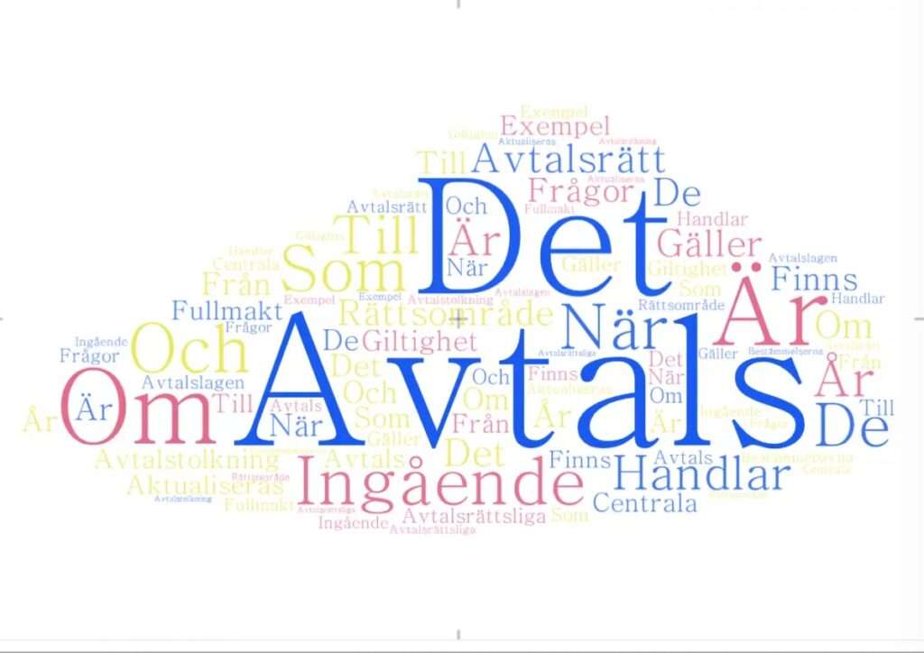 avtalsrätt