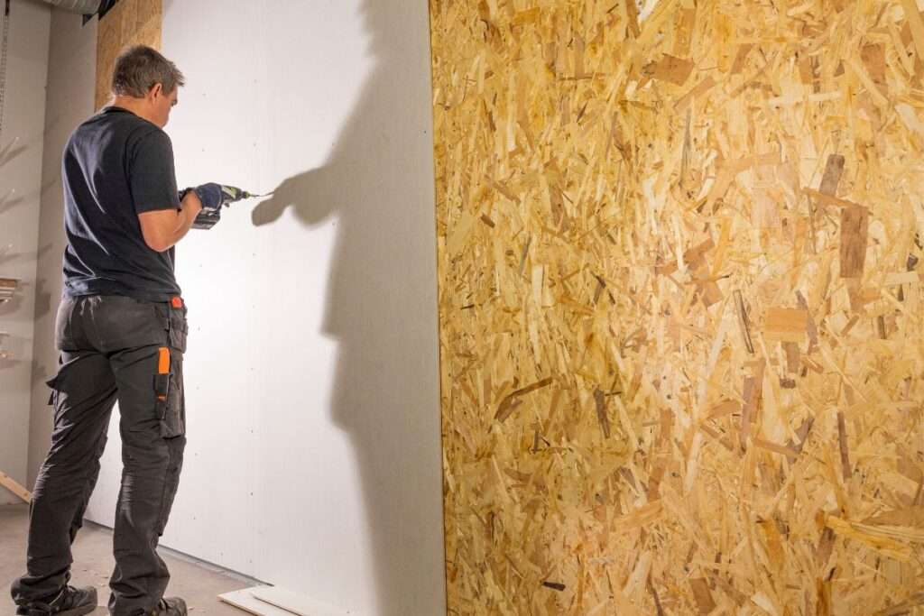 gipsning vid småhusentreprenad