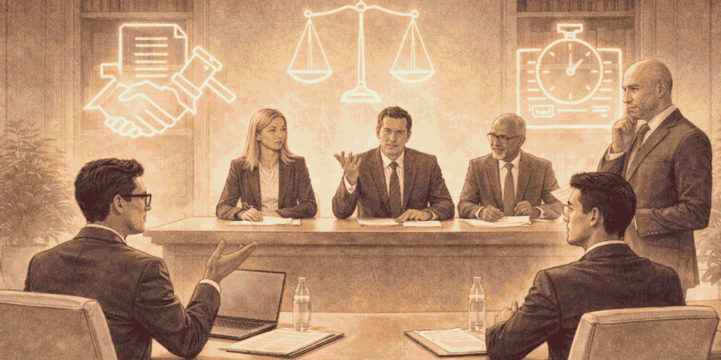 Skiljedomstol internationellt skiljeförfarande