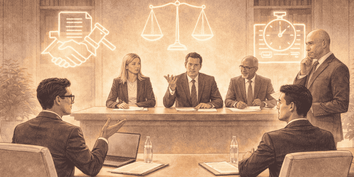 Skiljedomstol internationellt skiljeförfarande