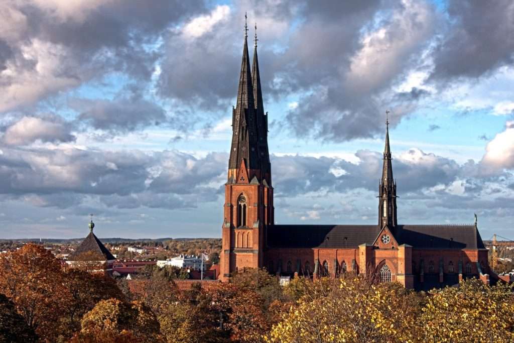 Vy över Uppsala 