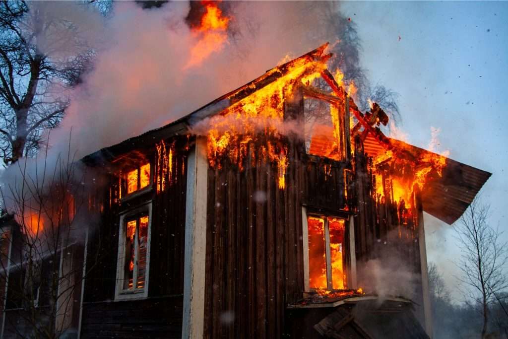 Hus som brinner - PFAS