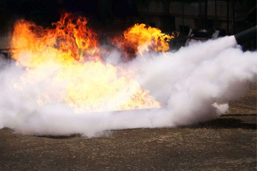 Brandskum med PFAS