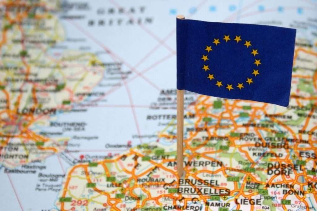 Europakarta - småmål