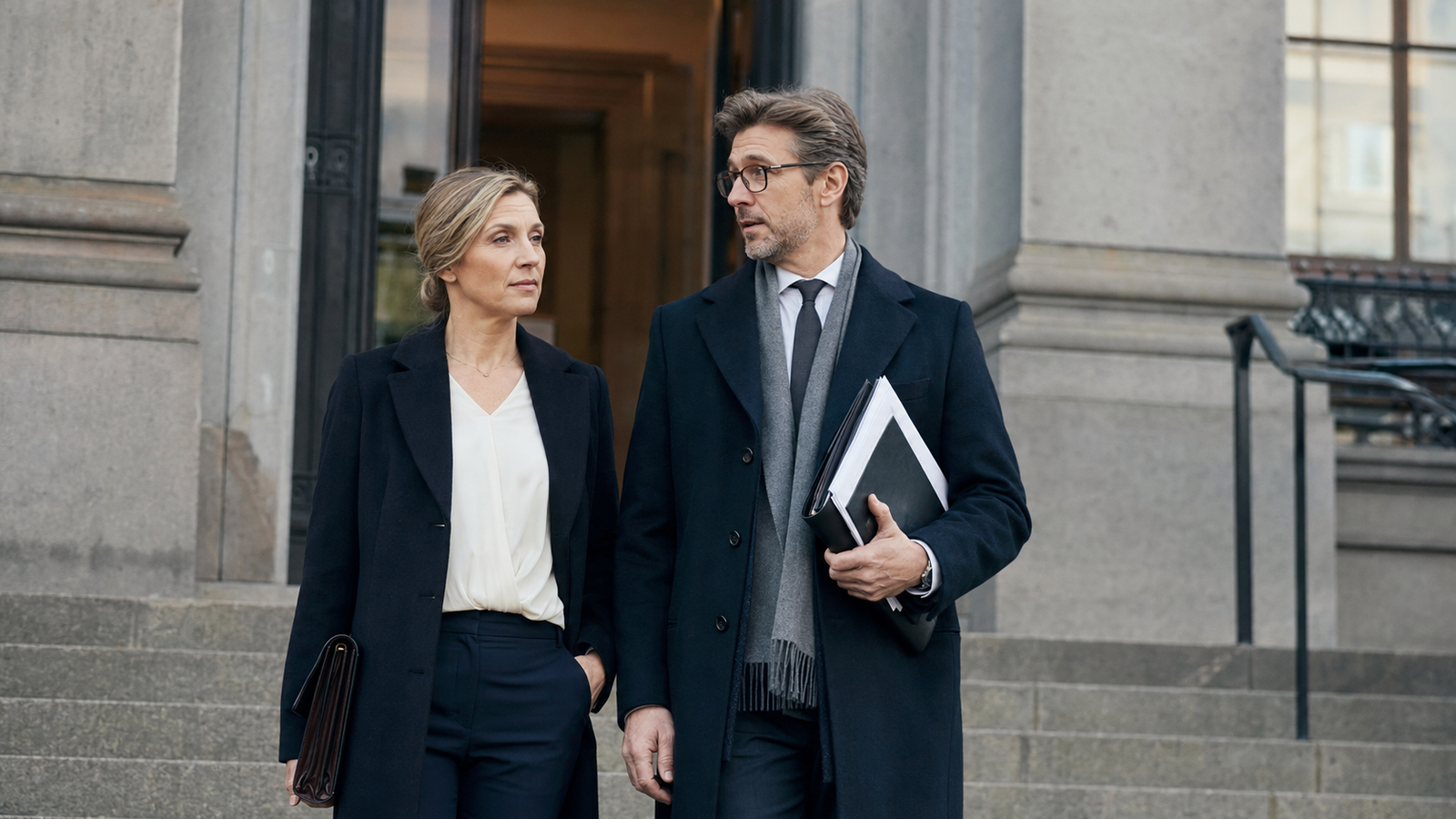 Företagsledare och jurist efter ansökan om kontaktförbud