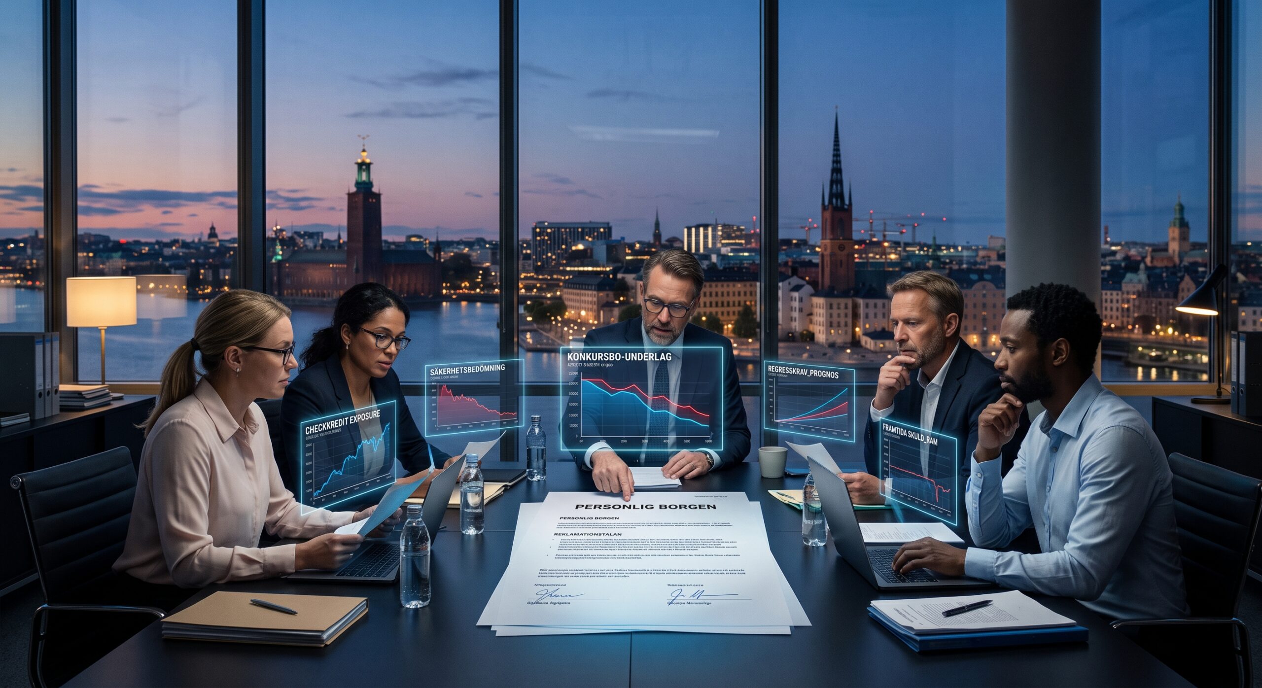 Personlig borgen och säkerheter – fällan när bolaget kraschar