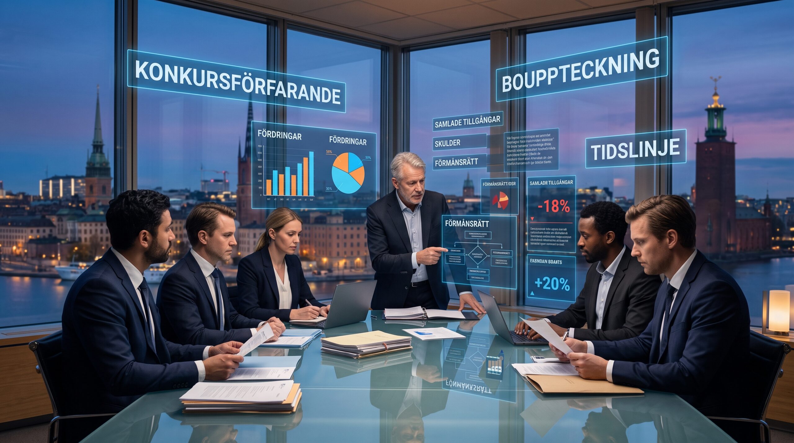 Konkursförfarandet i aktiebolag – från ansökan till avslut
